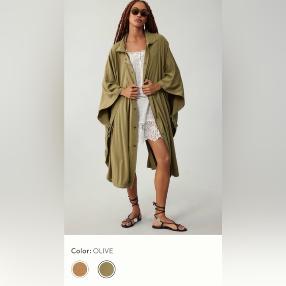 Pilcro Khaki Utility Jacket NWT Anthropologie - Picture 4 of 5